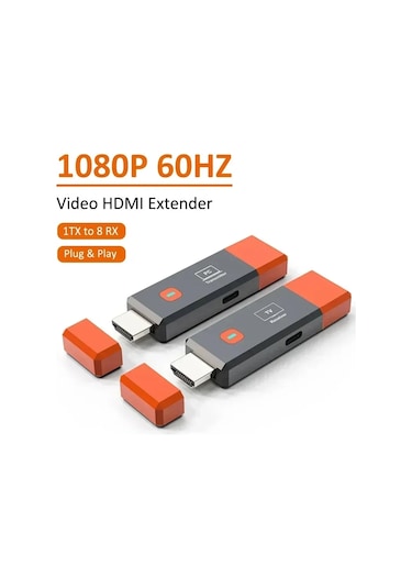 1080 P 50 M Kablosuz Hdmı Video Alıcısı Verici Genişletici