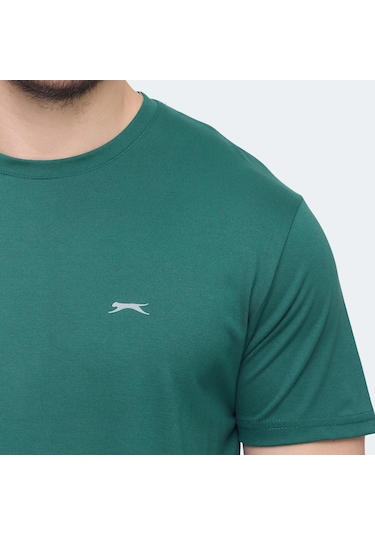 Slazenger KRATER Erkek  Yeşil Tişört