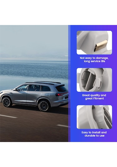 Golf 7 İçin Gri Güneşlik Klipsi Kanca Tutucu 5g0857561b