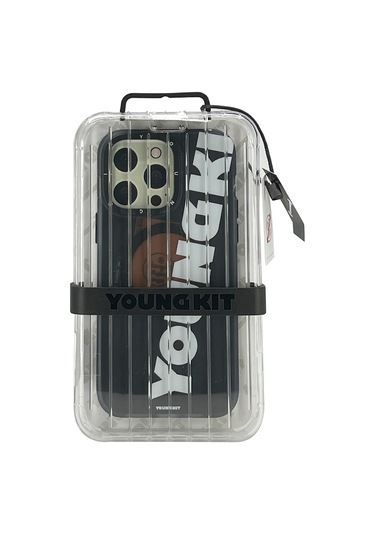 Youngkit - İphone 15 Pro Uyumlu Binfen Arka Koruma Kılıf - Yeşil Yeşil