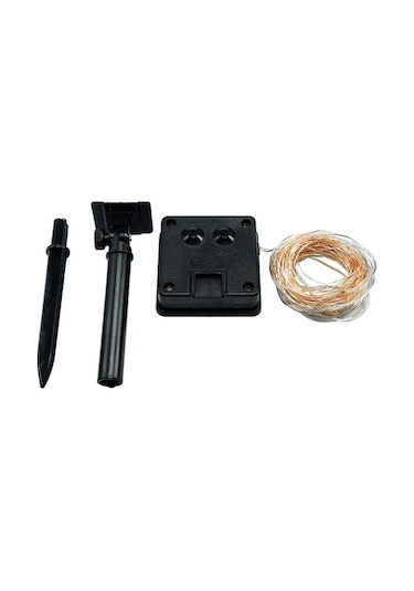 Pazly Güneş Enerjili 12m 100 Led Su Geçirmez Bahçe Aydınlatma Şerit Işık Dekoratif