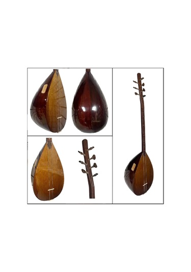 Piarro Uzun Sap Ardıç Ağacı Profesyonel Bağlama Çanta Hediye