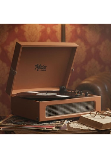 Midex Mtx-420bn Nostaljik Bluetooth Pro Pikap Plakçalar Şarjlı 3 Devirli