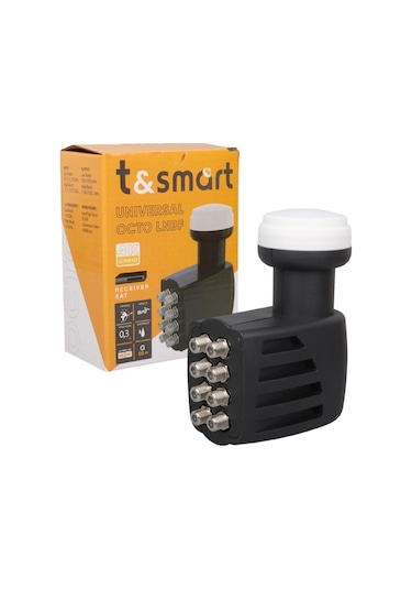 T&smart 0.3db Ultra Hd 4k Universal Sekizli Octo Lnb