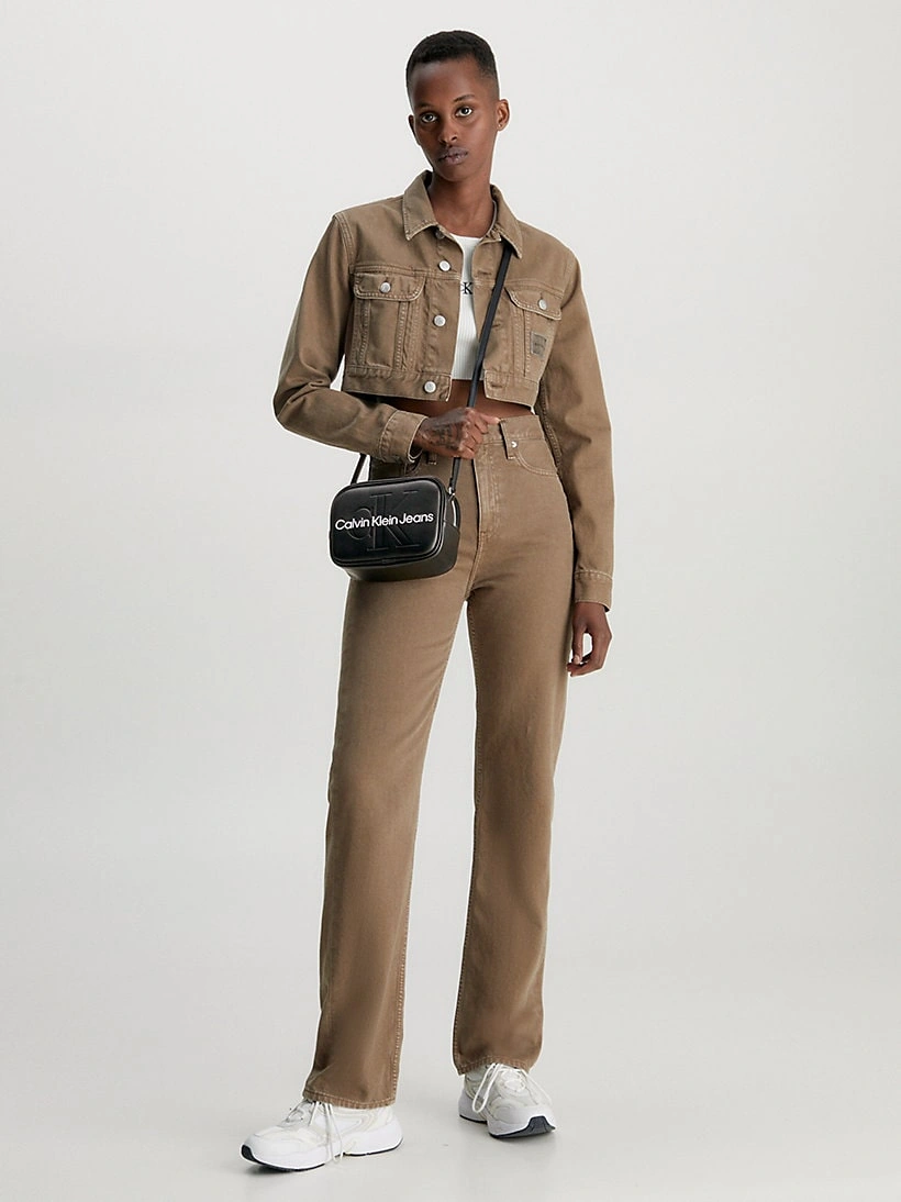 Calvin Klein Kadın Çapraz Çanta K60k610275bds Siyah