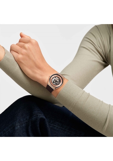 Swatch Ss07g107 Erkek Kol Saati Rose Gold