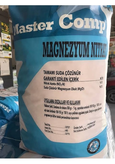 Mastercomp Magnezyum 25 Kg.
