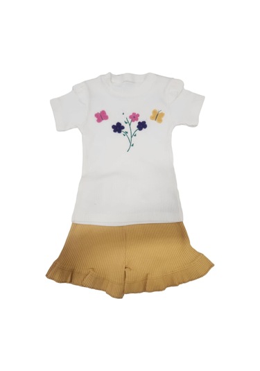 Babydoll 2li Takım Kiddyland Skate Sarı-11177 Sarı