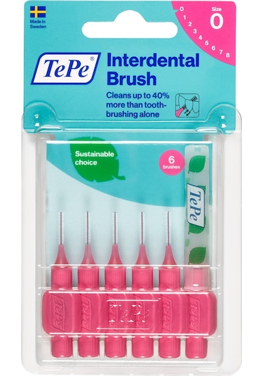 Tepe Interdental Arayüz Fırçası 6'lı 0.4 MM