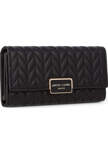 Pierre Cardin Siyah Kadın Cüzdan 06pc25y614-klsa Siyah