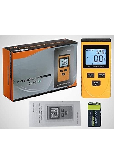 Benetech Gm630 Manyetik Ahşap Ve Tahta Nem Ölçer