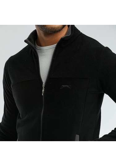 Slazenger SAFRANO I Erkek Polar Siyah