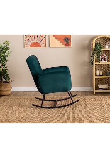 Pafu Kono Tv / Dinlenme / Baba / Emzirme Koltuğu Sallanan Sandalye - Petrol