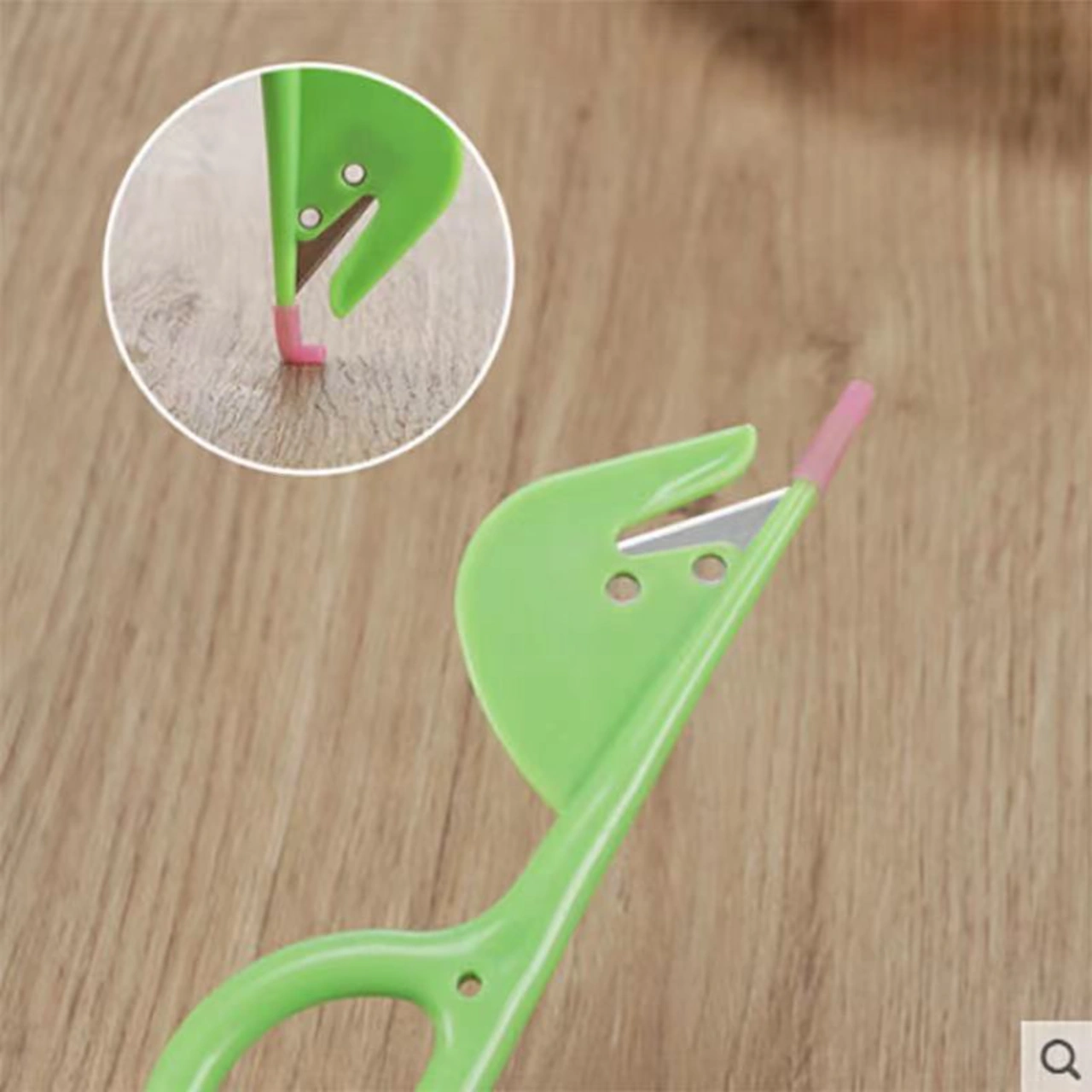Qingmipy Mutfak Çelik Balık Aletleri Seti - Yüzgeç Kırıcı, Solungaç Ve Bağırsak Çıkartıcı 3'ü Bir Arada 2 Adet Rastgele Renk Yeşil