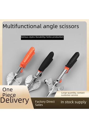 Geeksen Ahşap İşleri Ve Dıy İçin Çok Amaçlı Açı Kesici 45 -90 , U-şekilli Kenar Kapatıcı, Katlama Ve Düzeltme Aracı - 2. Nesil Kırmızı-siyah