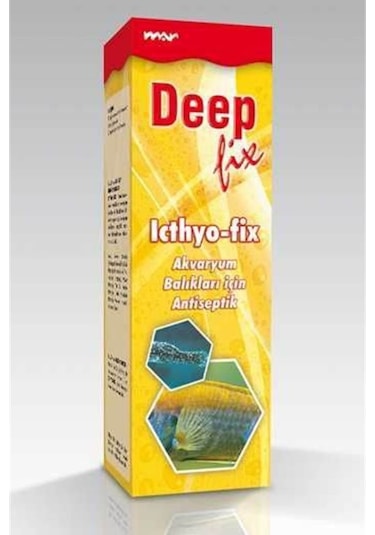Deep Ichtyo-fix Balıklar İçin Beyaz Benek Giderici 50 ml