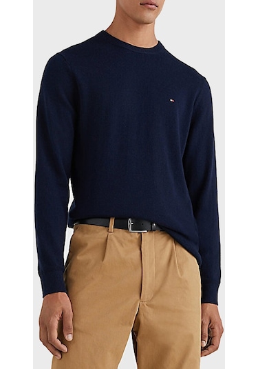 Tommy Hilfiger Erkek Kazak Mw0mw28046 Dw5 Lacivert