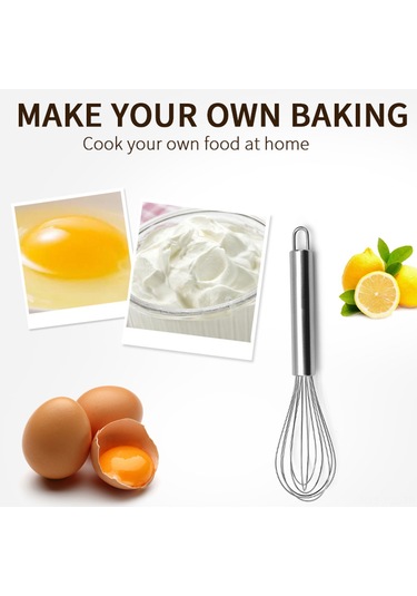 Konesam 20 Cm Çelik El Blender, Çırpma Ve Karıştırma İçin Ev Mutfak Aracı, Dayanıklı Ve Temizlenmesi Kolay Diğer