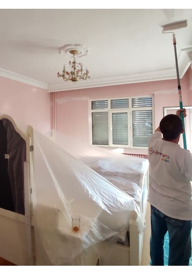 Bant Evi Hışır Örtü 50m2 Eşya Koruma Örtüsü Şeffaf
