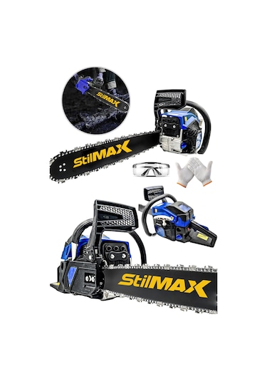 Stilmax Germany Turbo9200 Benzinli Ağaç Odun Dal Kesme Makinesi