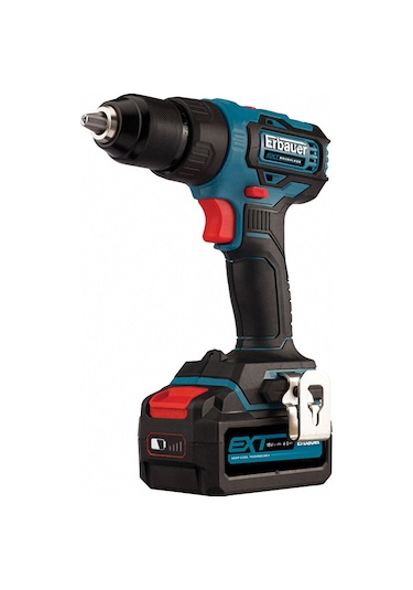 Erbauer EDD18-Li-2 18V 4A Li-İon Akülü Matkap