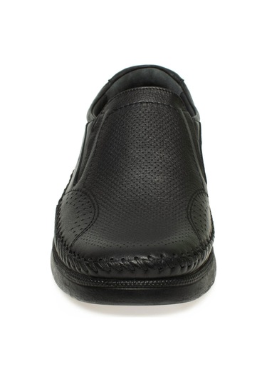Forelli Never-h Günlük Deri Siyah Erkek Ayakkabı Siyah