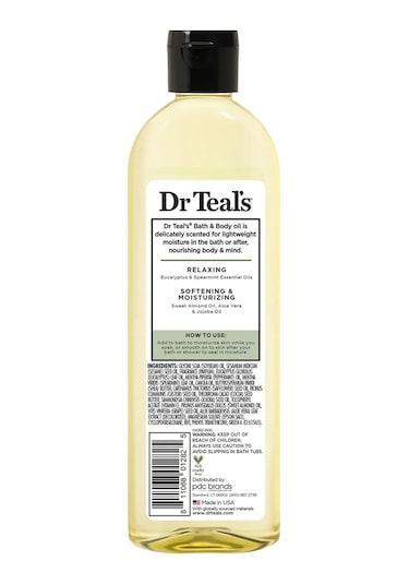 Dr.teals Okaliptüs Ve Nane Özlü Nemlendirici Banyo Ve Vücut Yağı 260ml