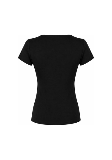 Trender Basic Siyah Kadın Bluz 10717