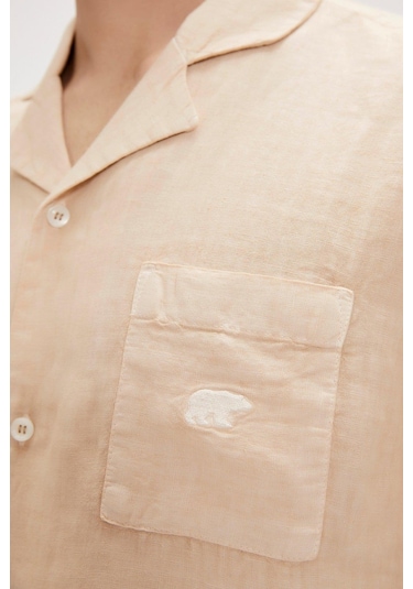 Bad Bear Lyne Shirt Erkek Gömlek-28343-bej Bej