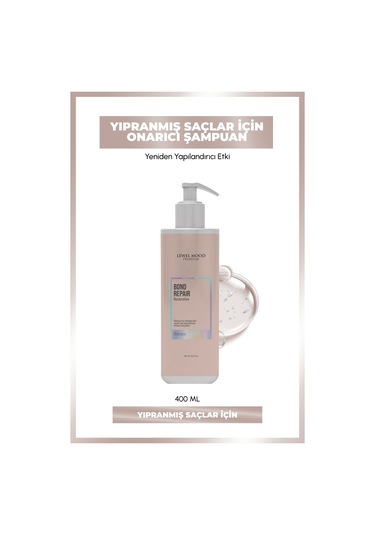 Lewel Mood Bond Repair Yıpranmış Saçlar İçin Onarıcı Şampuan 400 ML