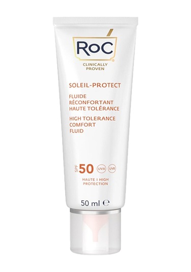 Roc Soleil-Protect High Tolerance Güneş Korumalı Kırışıklık Karşıtı Rahatlatıcı Krem SPF50 50 ML