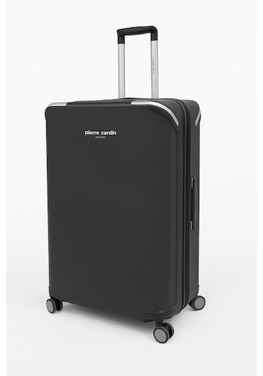 Pierre Cardin Büyük Ve Kabin Boy 2'li Set %100 Polipropilen Valiz Siyah 04pc7090 Siyah