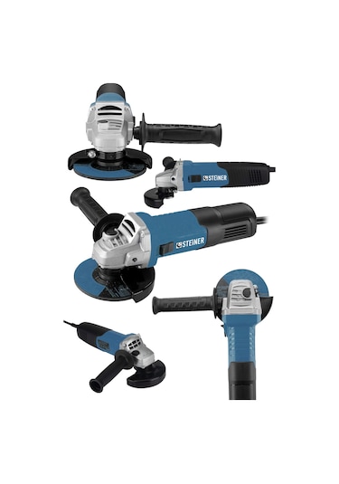 Steiner 3000 W Profesyonel Sjs Avuç İçi Spiral Taşlama Makinesi Mavi