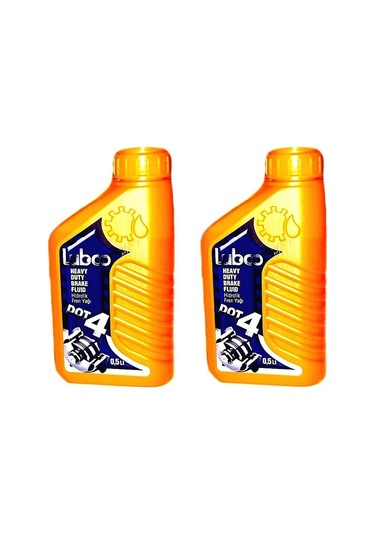 Lubco Dot 4 Fren Hidrolik ve Debriyaj Dolum Yağı 500 Ml 2 Adet
