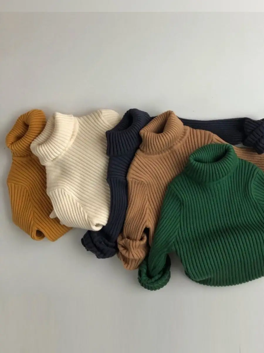 Baby Goods Çocuk Boğazlı Kazak 141974526 Bej