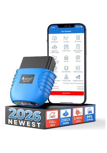 Nexas Car Scanner Bluetooth OBD 2 Araç Tanı Cihazı