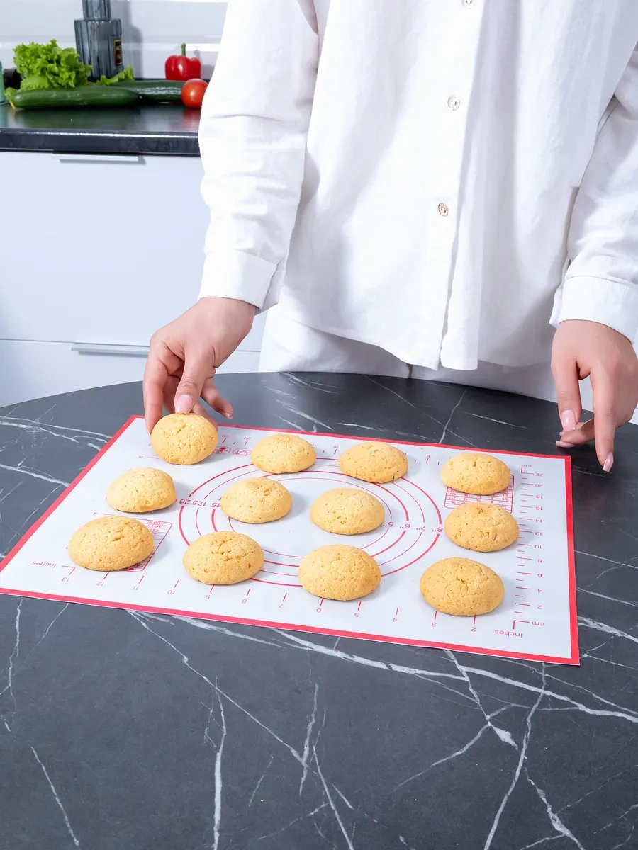 Kabanshop Silikon Pişirme Paspasları, 2'li Set 30x40 Cm 379877688