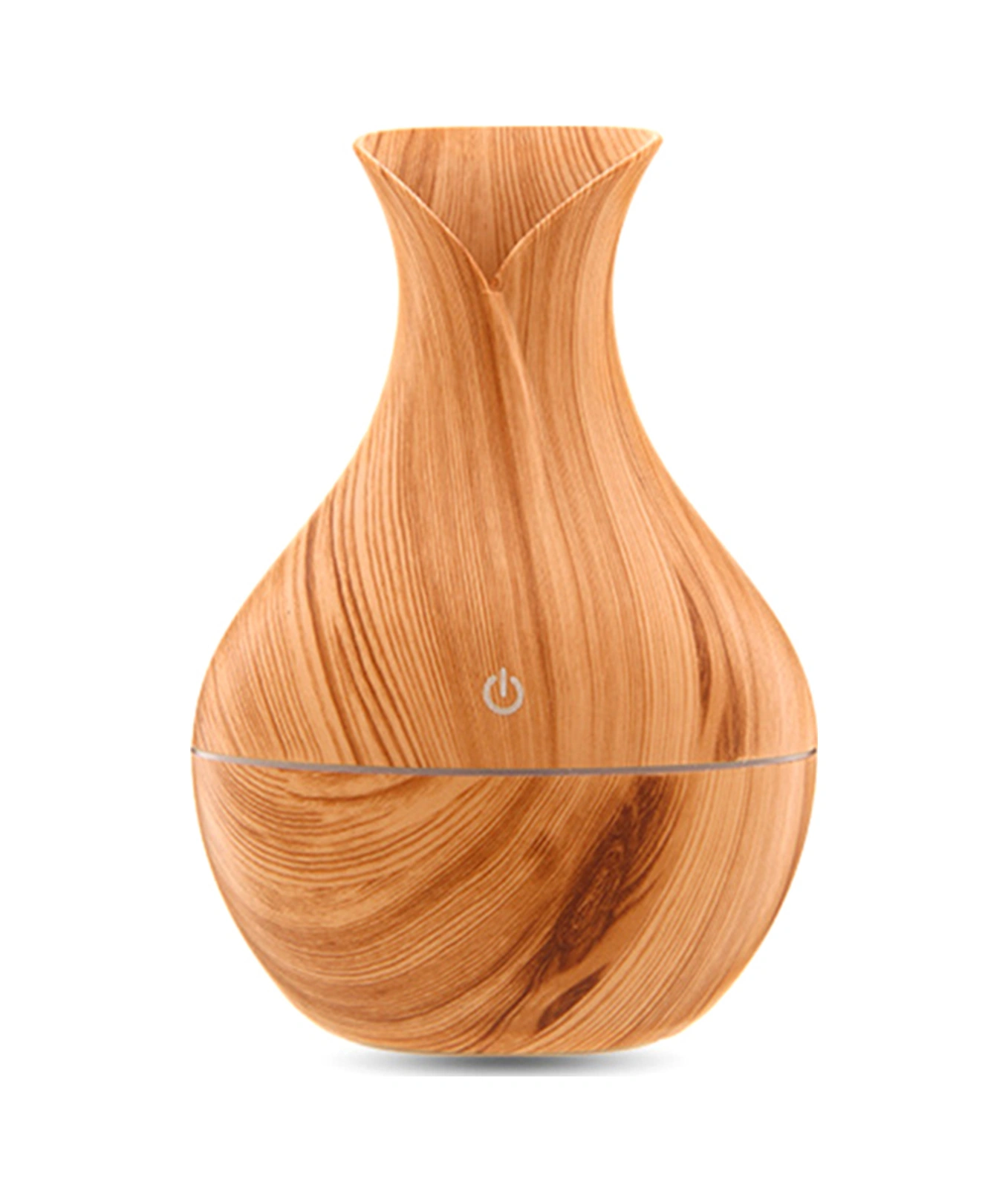 Youtek Ev İçin Sessiz Ultrasik Mikro Nemlendirici, Kumandalı Aromaterapi Makinesi, 130ml Su Kapasitesi, Aç-kullan Açık Ahşap Desenli