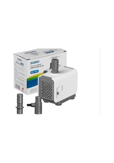 Sobo Akvaryum Sump Kafa Motoru 6w 500 Lt/saat A-q-500-1