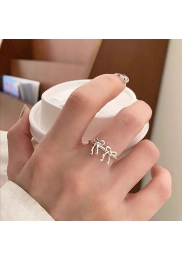 Kadınlar İçin Özel Olarak Tasarlanmış Benzersiz Düz Bantlı Yüzük No.79 Çok Renkli