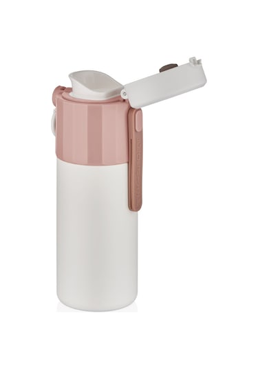 Tkk 450 Ml Pembe Paslanmaz Çelik Termos - Kahve Termosu - Çocuk Ve Yetişkin