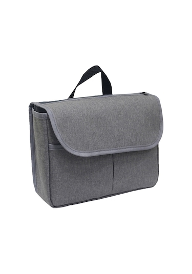 Tekerlekli Sandalye Çantası Yürüteç Organizatör Çantası Gri Gri