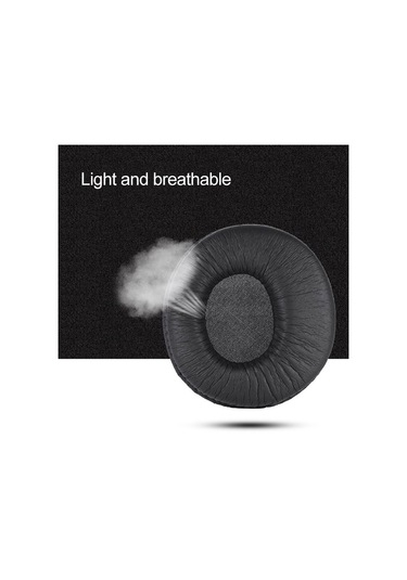 Sony Mdr-rf970r / Rf960r / Rf925r / Rf860f / Rf985r Kulaklık Yastık Kılıfı Kulaklıklar Yedek Kulak Yastıkları Mesh İle Siyah