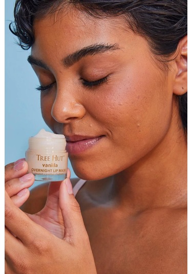Tree Hut Vanilla Gece Boyu Nemlendirici Dudak Maskesi 17gr