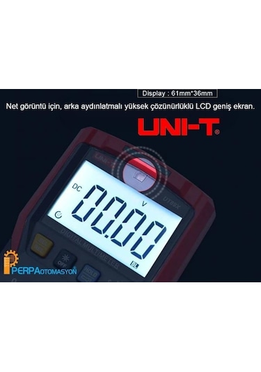 Unit UT89X Çok Fonksiyonlu True Rms Dijital Multimetre