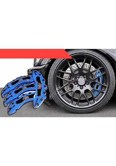 Seat Fr Logolu Mavi Uyumlu Kaliper Kapağı 4 Parça