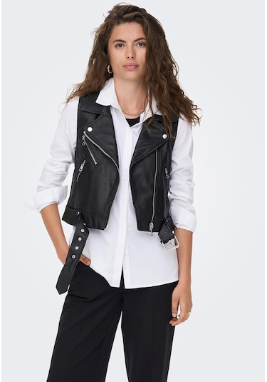 Only Bayan Yelek 15239240 Siyah