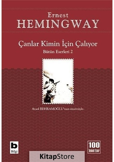 Kitapstore Çanlar Kimin Için Çalıyor / Ernest Hemingway
