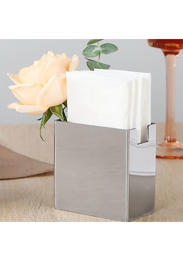 Suntek Kağıt Peçete Tutucu Avrupa Tarzı Club Bar Argent-a