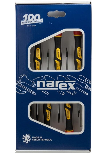 Narex 862623 Micro line Elektronikçi Torx Tornavida Takımı 6 Parç